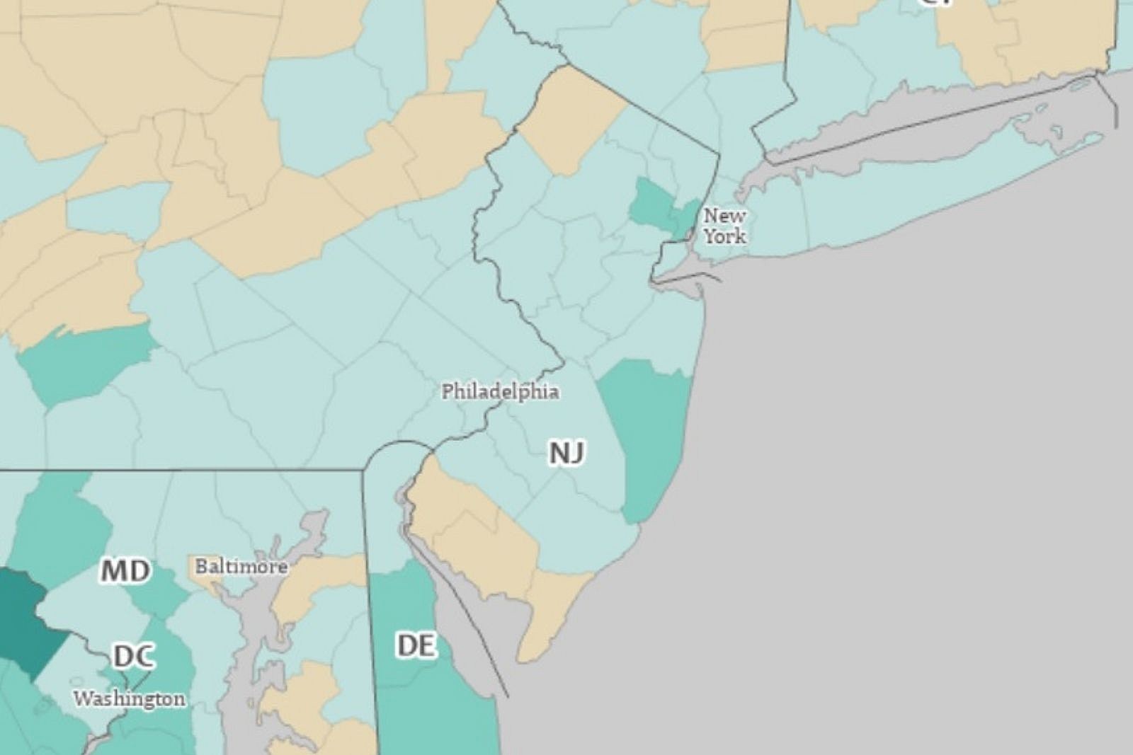 200 NJ towns shrinking, despite overall population gain