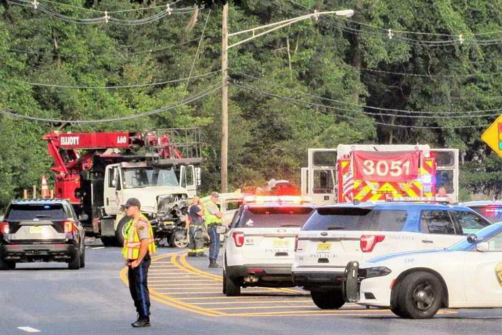 Woman dies in burning car after Toms River, NJ crash