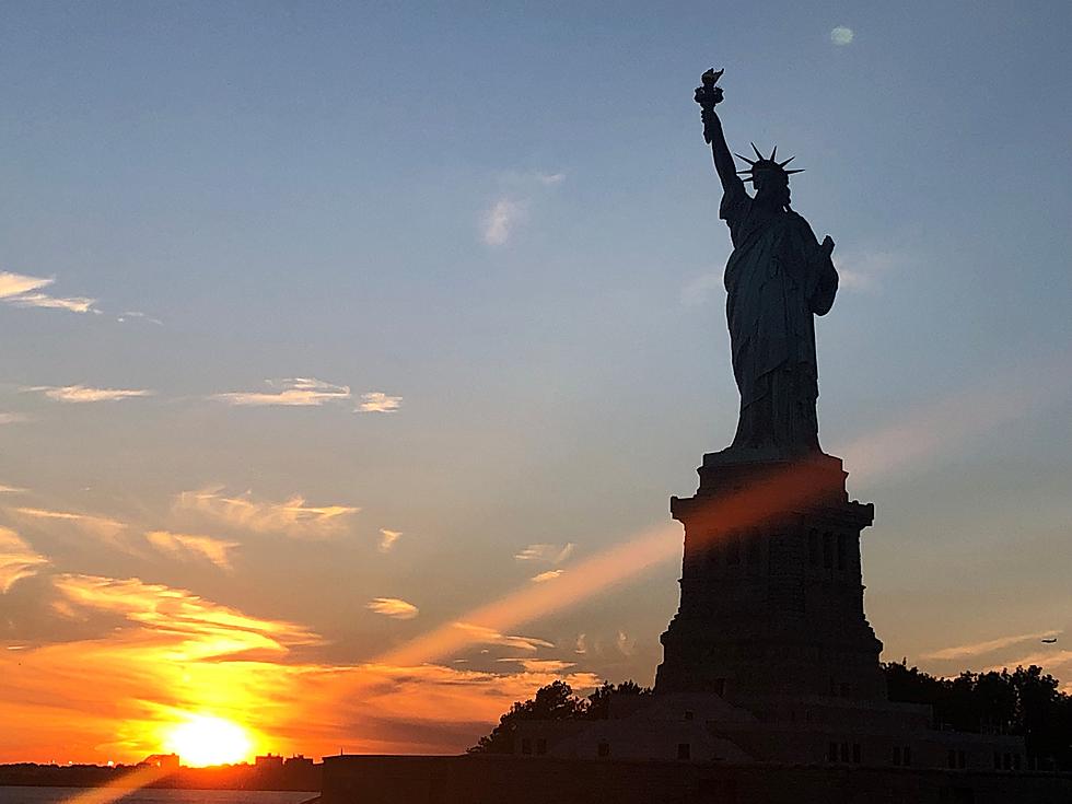 Amazing views of Lady Liberty & NYC from aboard the Seastreak Ferry sunset cruise