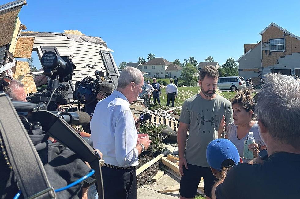 Murphy Visits NJ Tornado Wreckage, Awaits Disaster Declaration