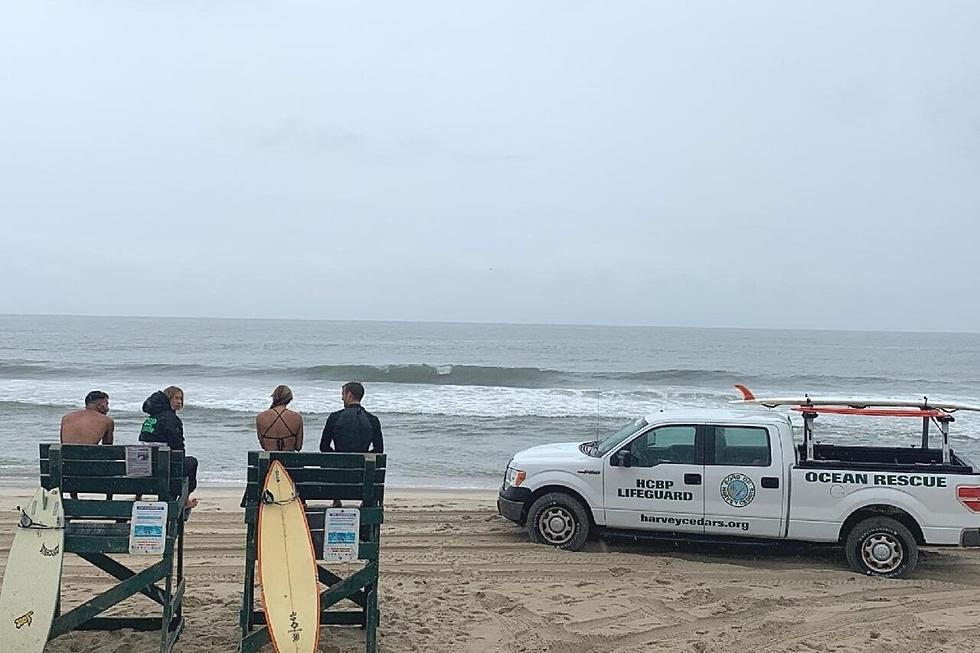 Hurricane Larry churns up the Jersey Shore from 900 miles away