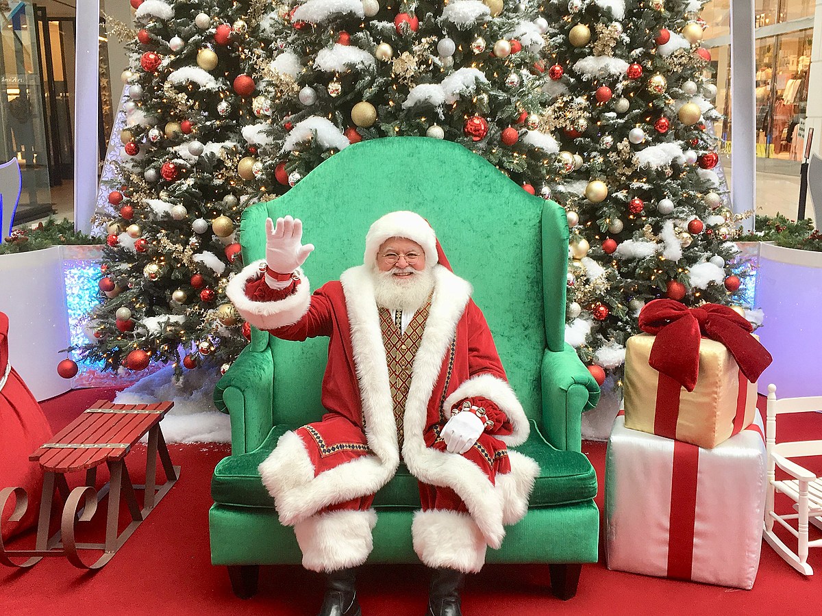 Santa photos at North Riverside Park Mall, Santa was here, …
