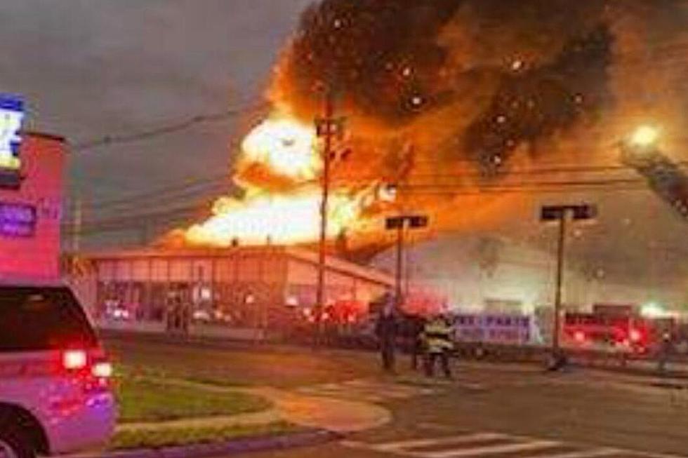 Linden, NJ car dealership service center destroyed by fire