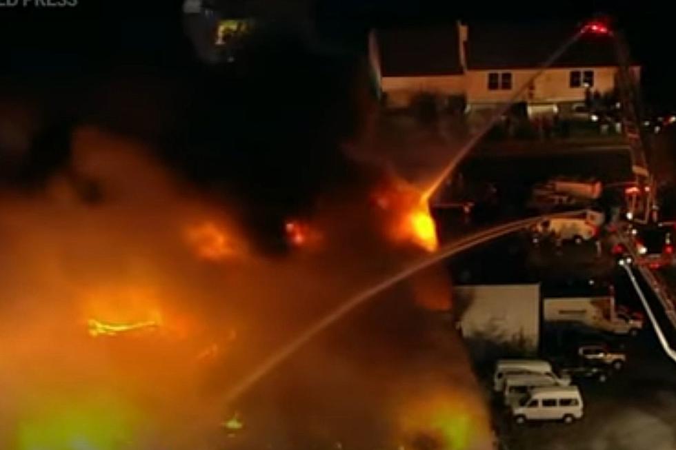 Explosions, fire destroy Pennsauken, NJ industrial facility 