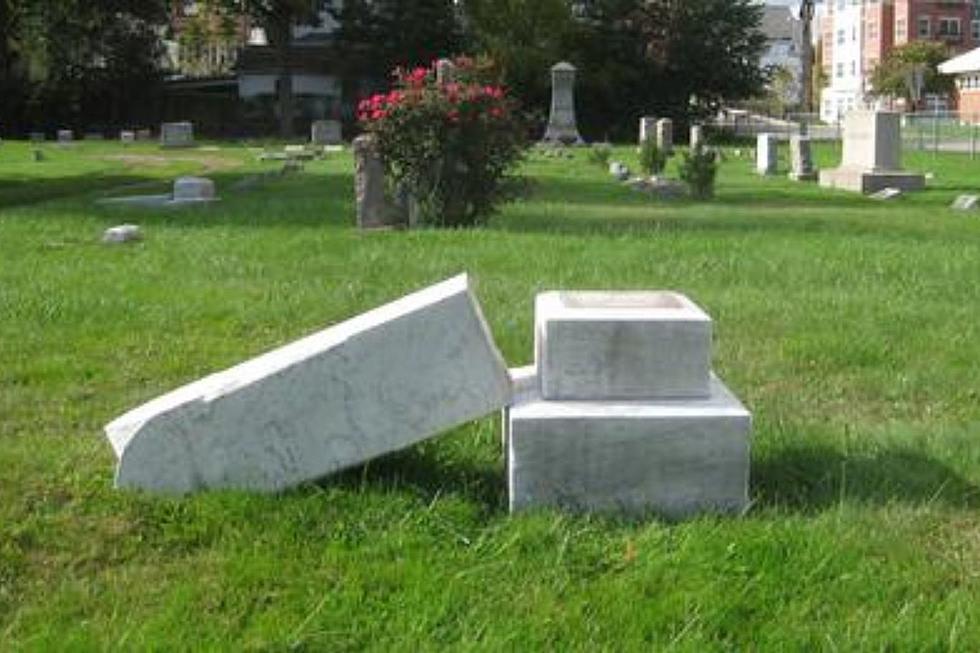 Vandals strike historic cemetery, damaging centuries-old markers