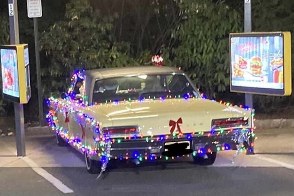 NJ cars getting in the Christmas spirit