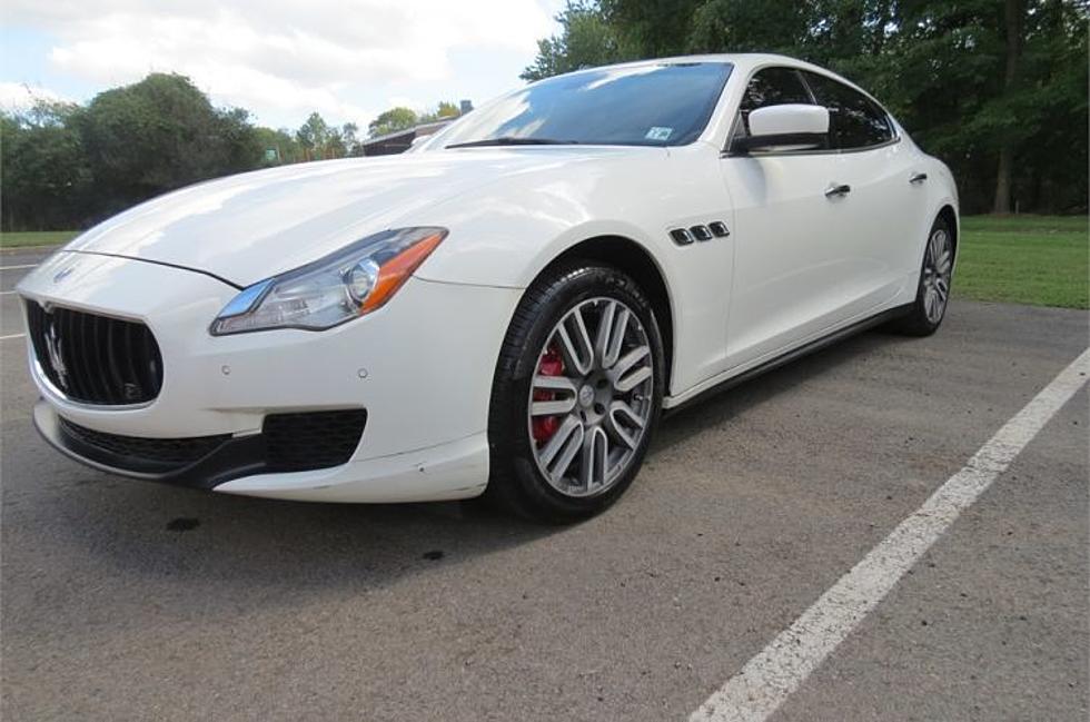 A New Jersey town is auctioning off a Maserati