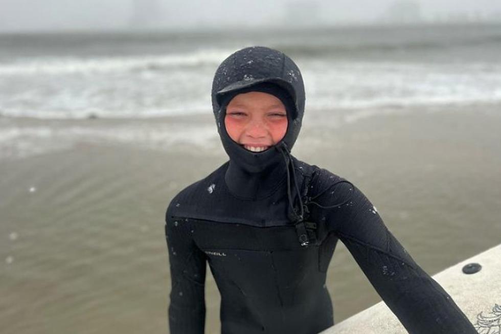 Young NJ surfer aims for 1,000 straight days of surfing at the Shore