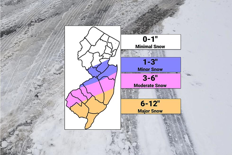 Monday morning NJ winter storm update: 6-12″ snow south, nothing north