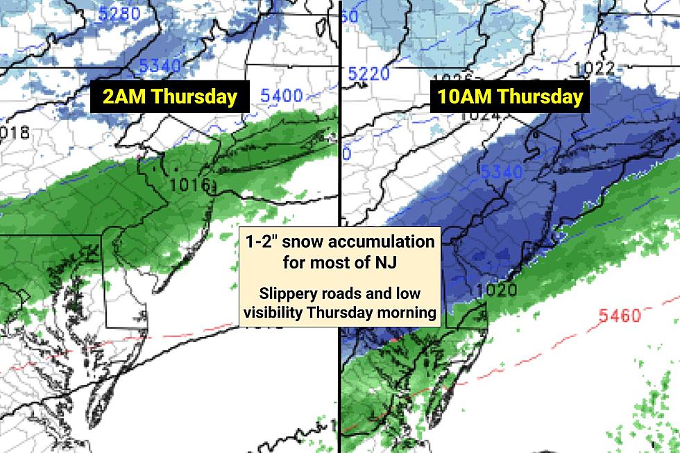 NJ weather: Rain Wednesday night turns to ‘nuisance’ snow Thursday