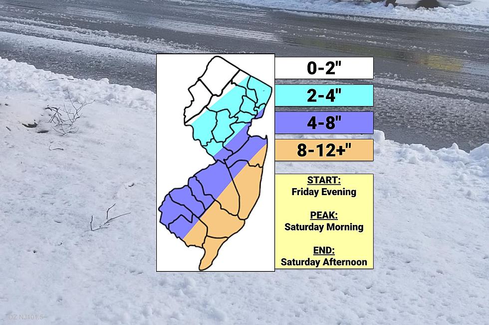 NJ nor&#8217;easter update: Double-digit snow, below-zero wind chills