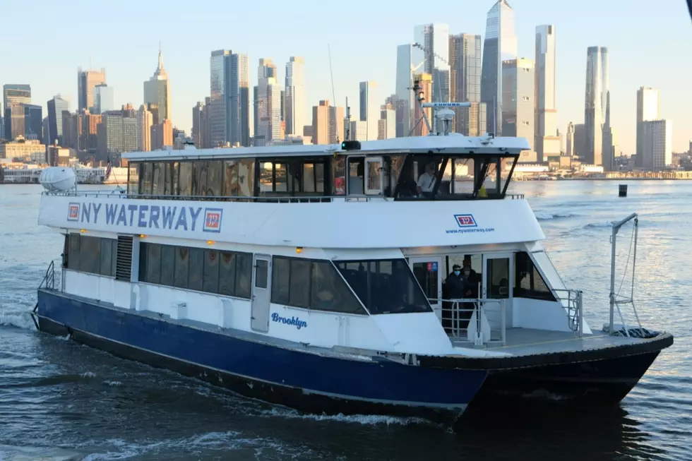 NY Waterway ferry via Twitter Carteret terminal