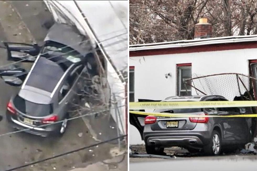 2 people found shot in SUV that crashed into Trenton, NJ church