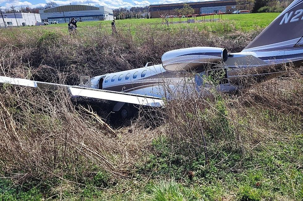 3 walk away from small jet crash at Essex County, NJ Airport