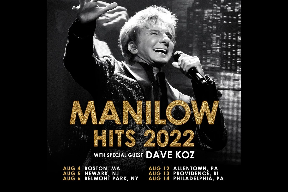 Barry Manilow’s brief concert tour includes a stop in New Jersey