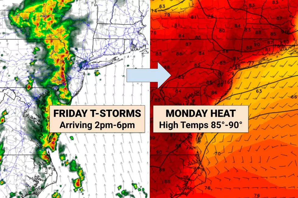 From thunderstorms to sunshine to heat: NJ Memorial Day weekend weather