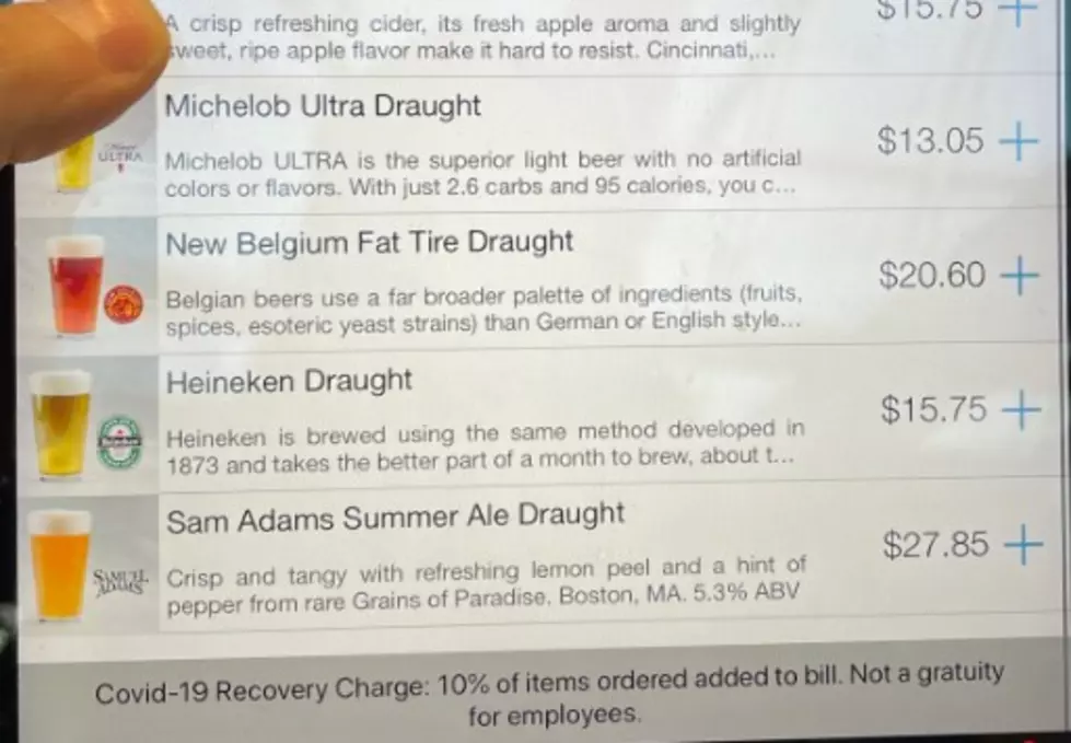 $27 beer at Newark, NJ, Airport?  Not anymore