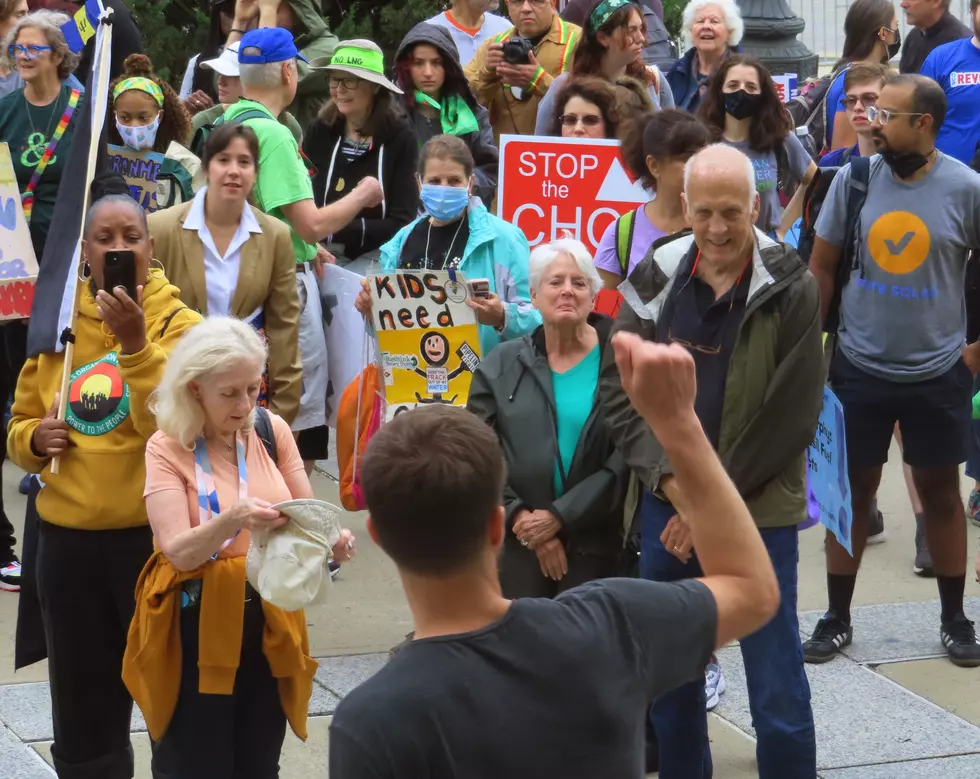 Protesters want NJ Gov Murphy to deny future fossil fuel projects