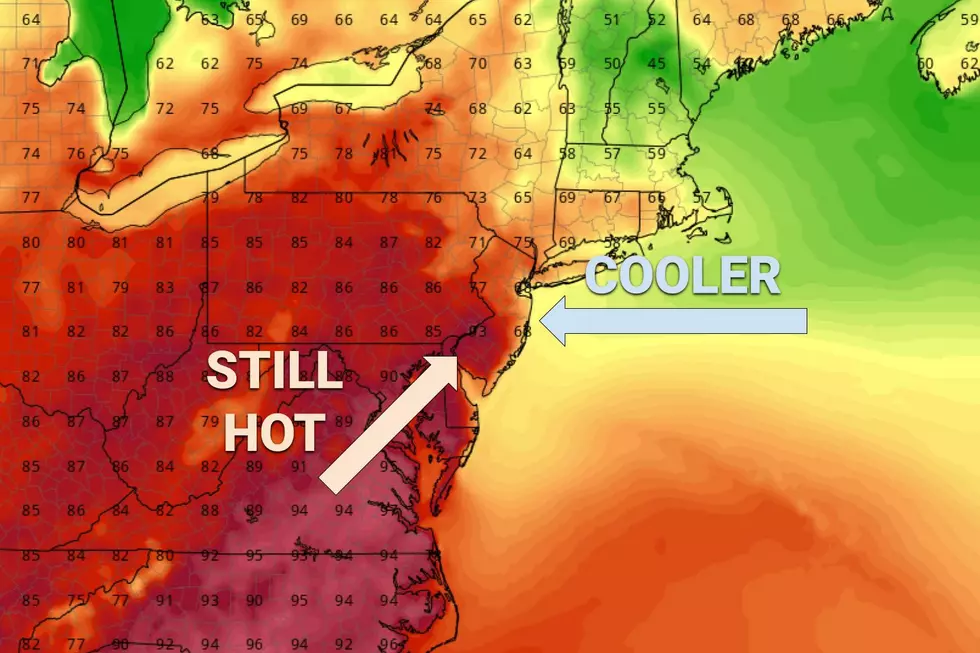 60 to 90 degrees: A huge range of temperatures across NJ Wednesday