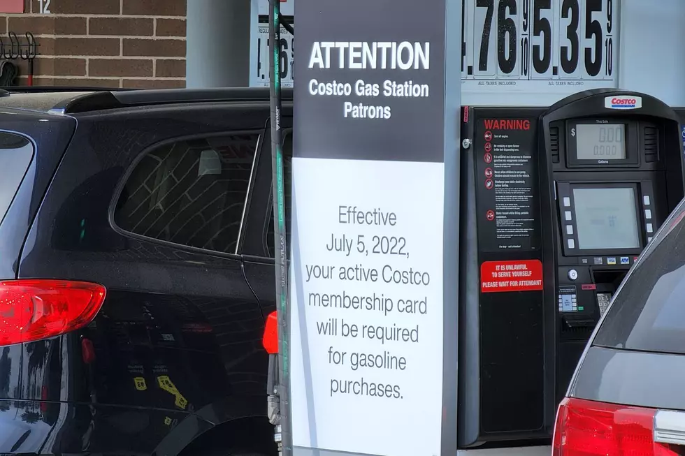 Sign at Costco in North Brunswick