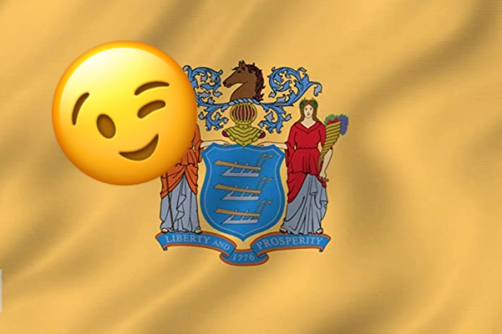 We redesigned the NJ state flag and we weren't sarcastic one bit