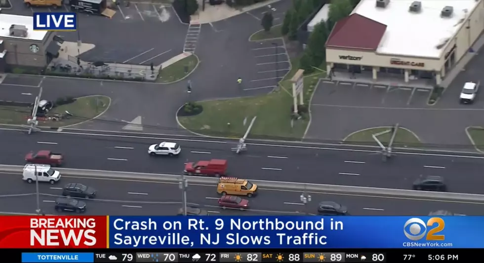 Sayreville, NJ pole replacement on Route 9 takes over 24 hours