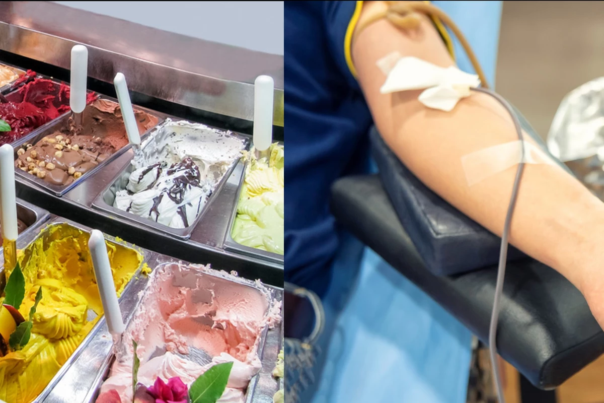 Donate blood and get free ice cream from these New Jersey outlets