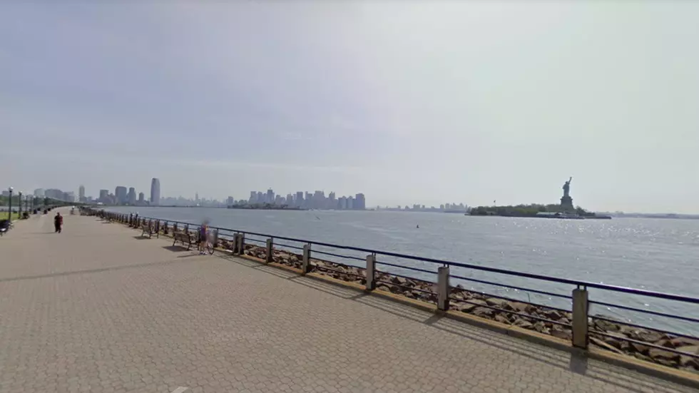 Liberty State Park via Google Earth