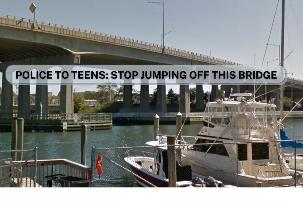 Neptune, NJ, Police Warns Kids to Stop Jumping Off Bridge