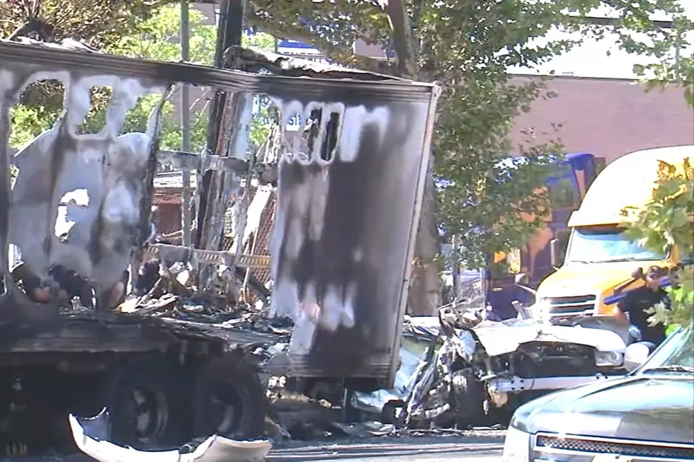 Fiery Tractor Trailer Crash Kills 4 In Newark Nj One Critical 2887