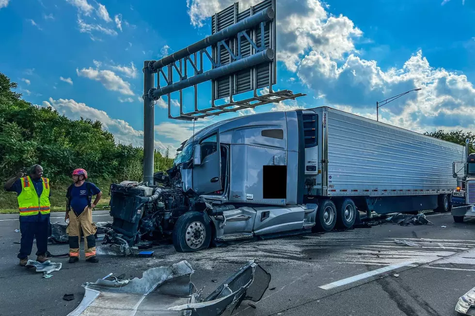 Truck rams through multiple vehicles on Route 78, injuring kids