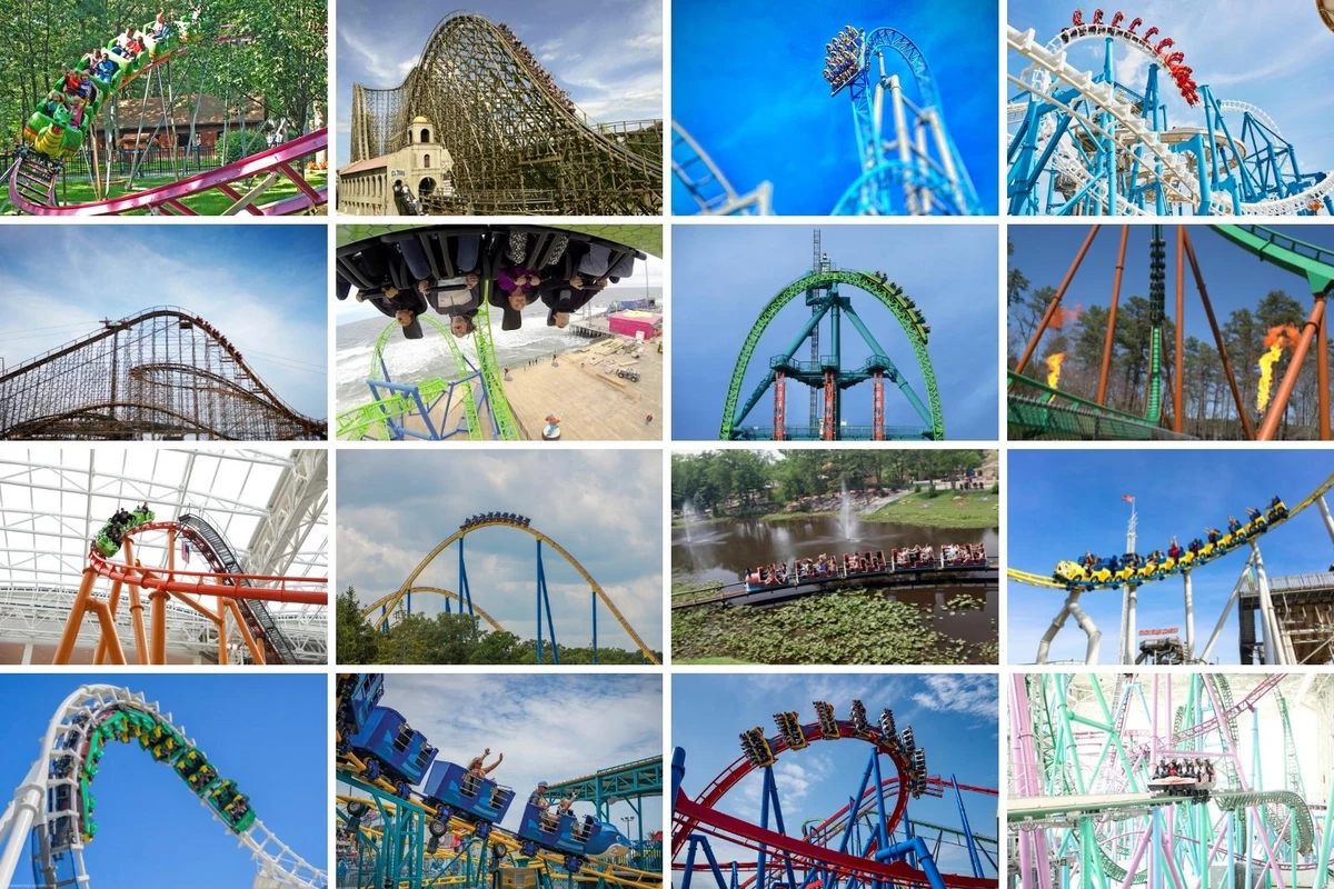 Awesome 8 Roller Coasters