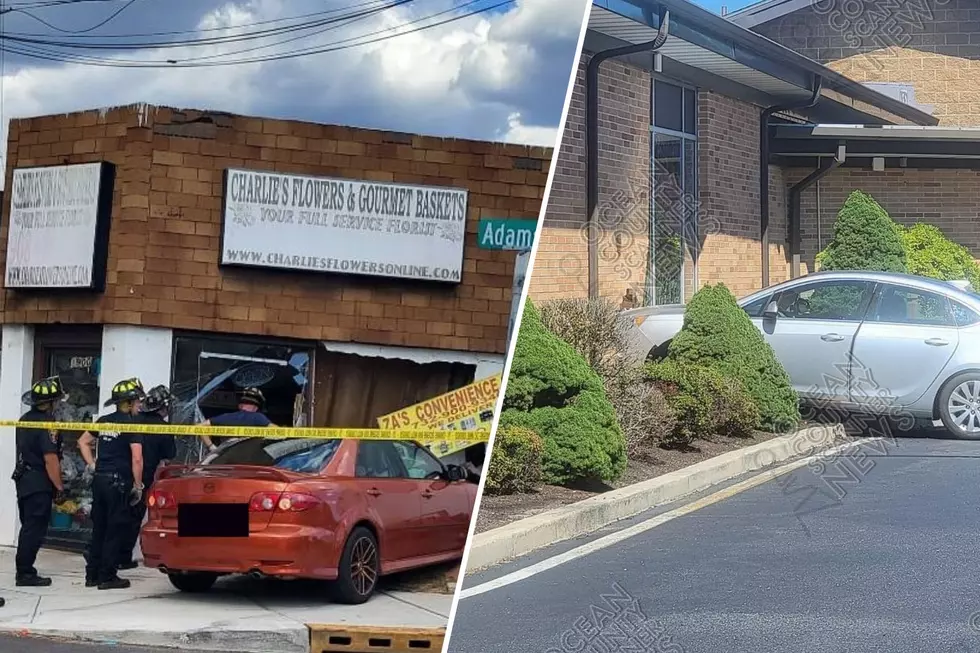 Cars crash into buildings in Toms River, Linden NJ