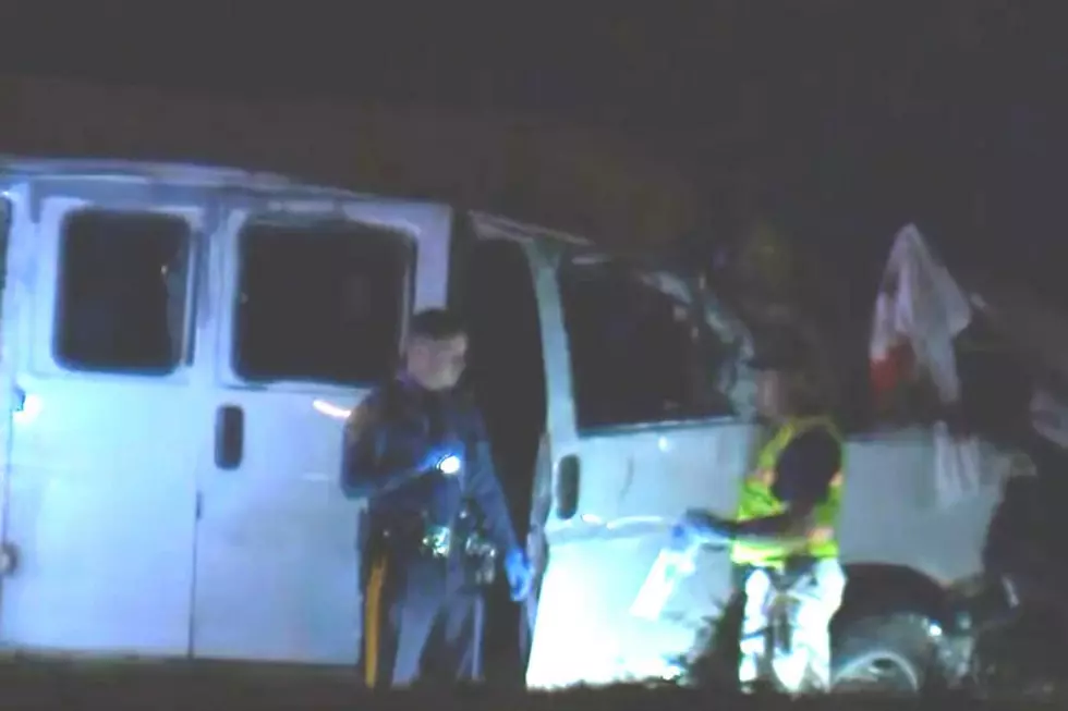 One dead, 16 injured as van blows through stop sign in South Jersey, cops say