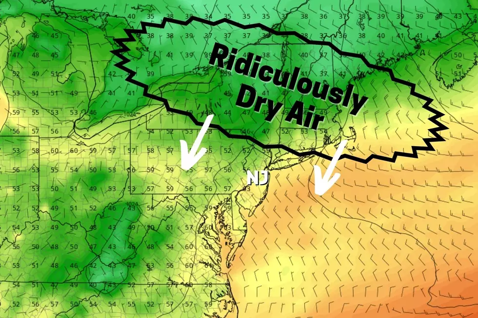 Thursday NJ weather: Very dry air, cool mornings, mild afternoons