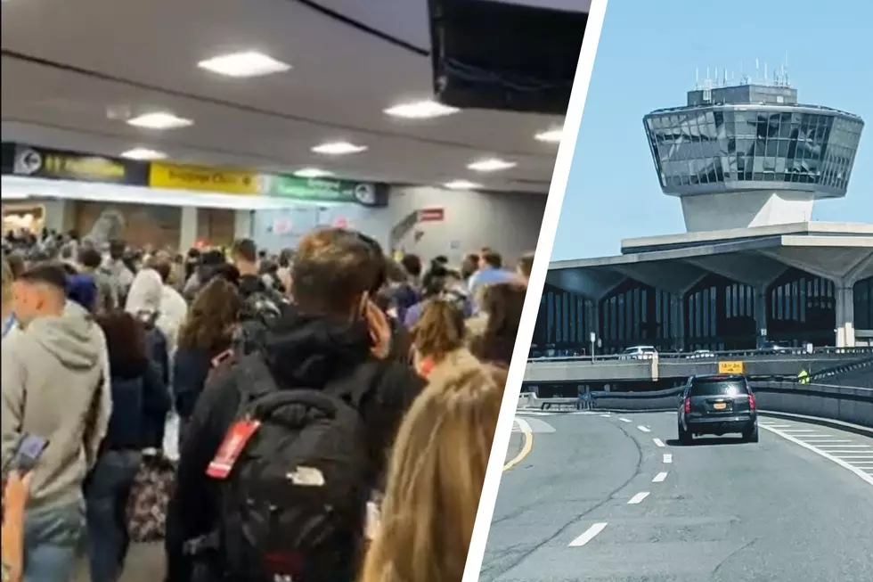 Newark Airport Terminal B evacuated and woman is arrested