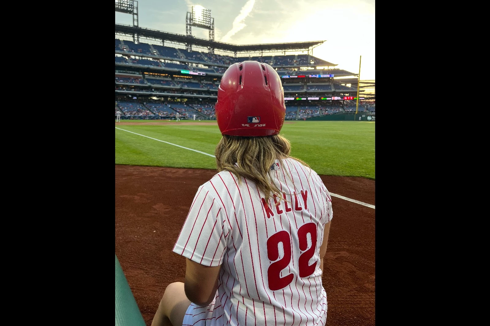Senior softball star turns Phillies Ballgirl – The Rider News