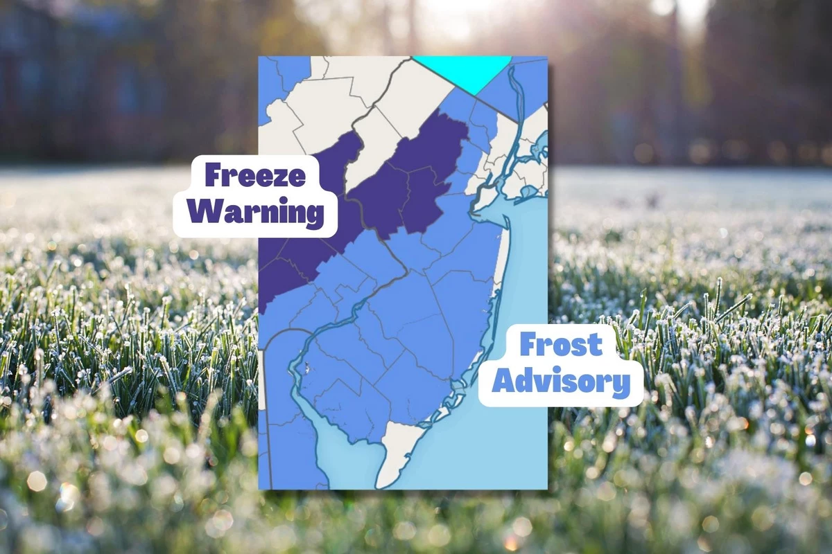 NJ's first widespread frost of the season expected Tuesday night