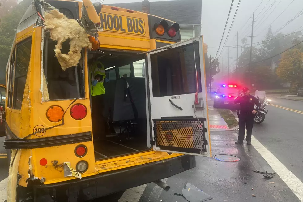 NJ school bus crash leaves 2 special needs teens, 2 adults hurt