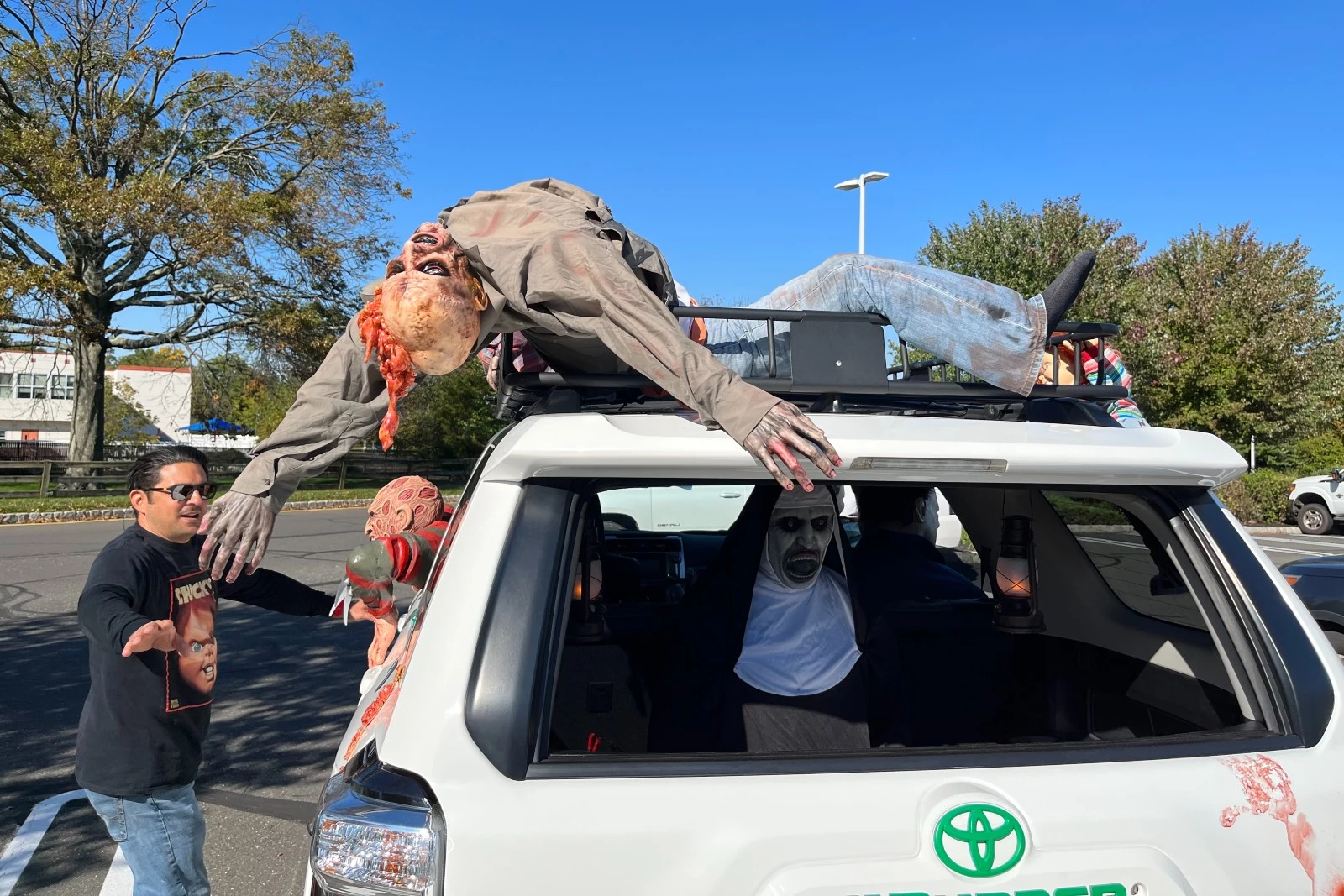 The creepiest Halloween car in NJ belongs to a guy from Somerset