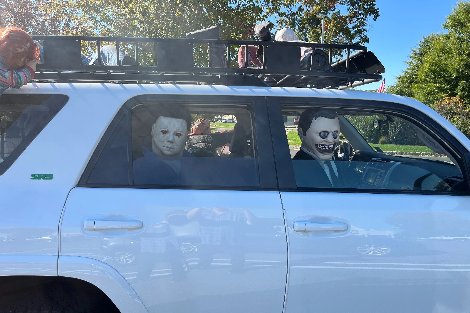 The creepiest Halloween car in NJ belongs to a guy from Somerset image