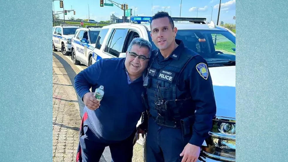 Choking NJ ride-share driver saved by Port Authority cop