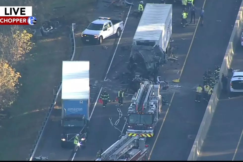 Tractor Trailer Crash Fire Closes Section Of Nj Turnpike 1024