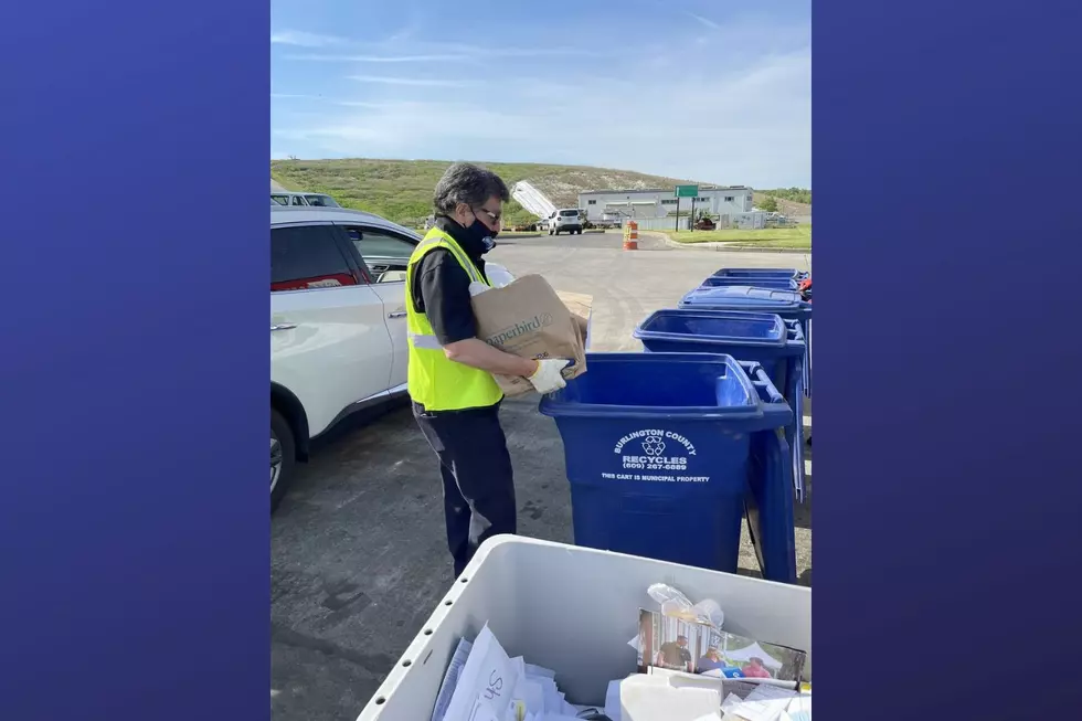Paper shredding (Photo Credit: County of Burlington)