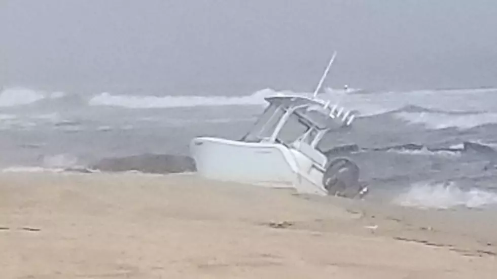 Small boat swamped off Manasquan, NJ beach in fog last week