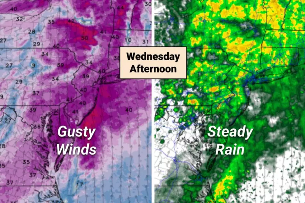 NJ weather: Calm and cool Tuesday, windy and rainy Wednesday