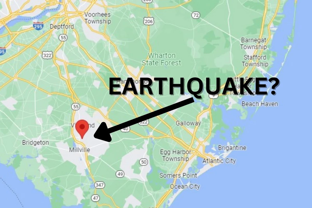 Earth shaking in New Jersey