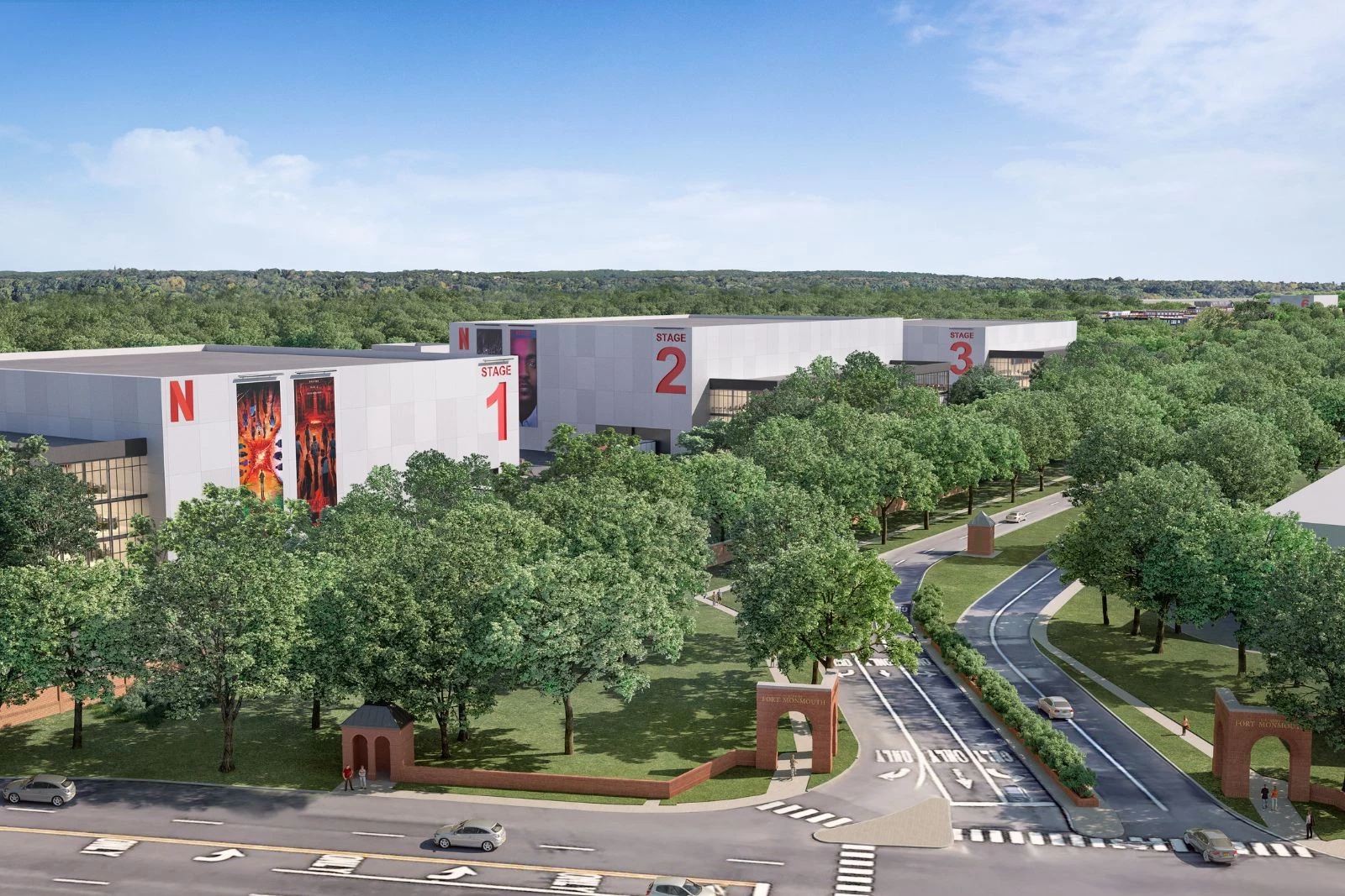 1600px x 1067px - Netflix unveils NJ plan for $848M studio on Fort Monmouth land