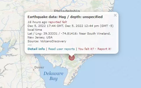 Ground shakes in New Jersey - Was it an earthquake?