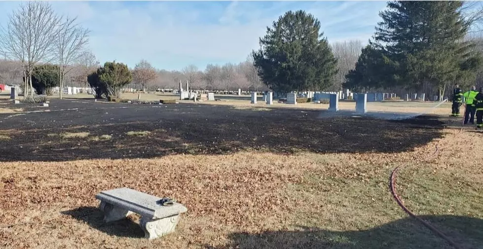 South Brunswick, NJ cemetery catches fire